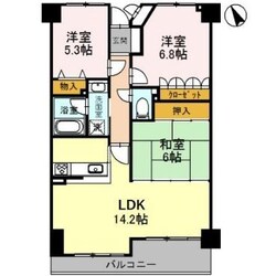 サーパス緑が丘の物件間取画像